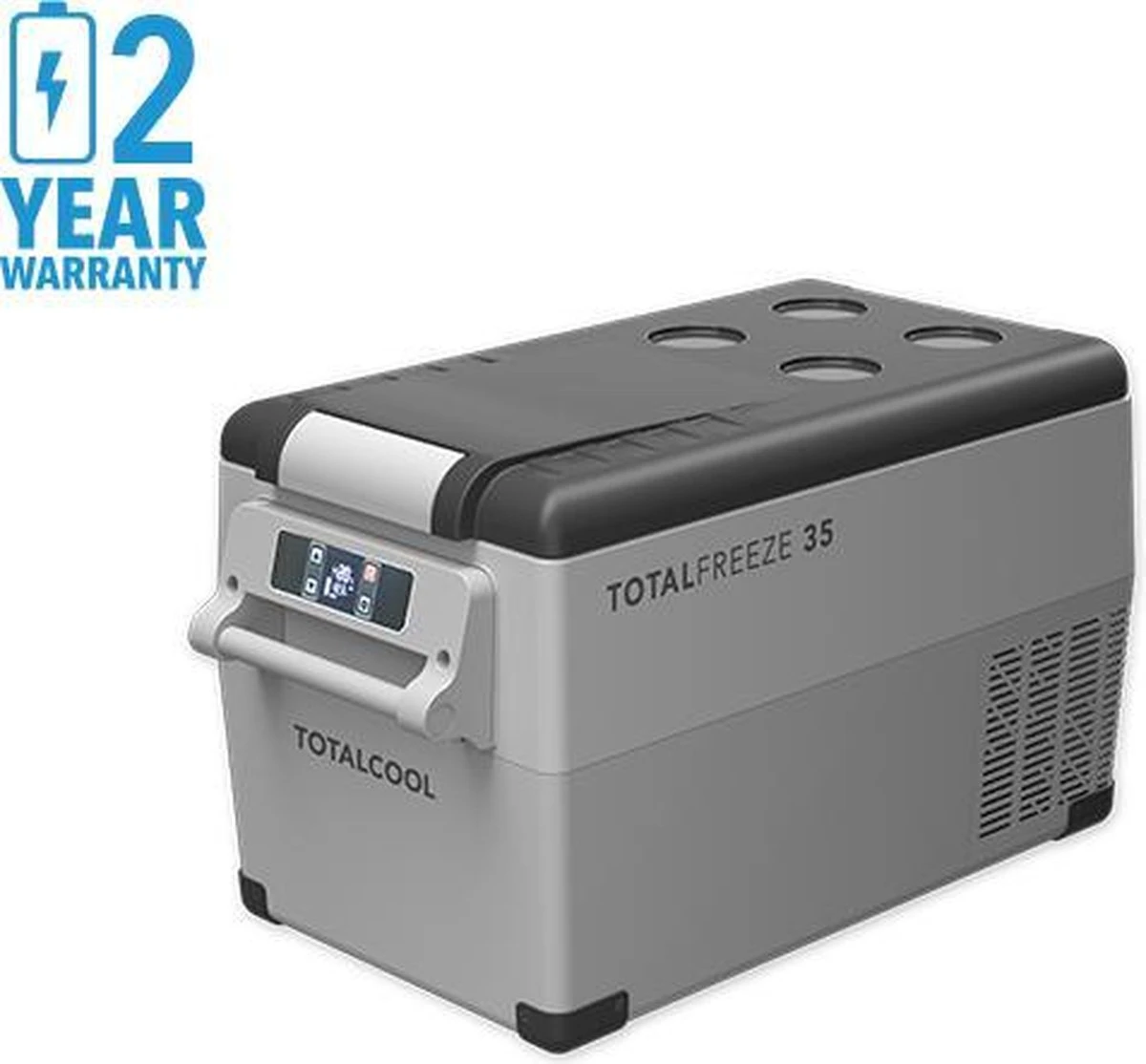 Totalcool Totalfreeze - 35 - Camping Koel/vries Box - 12/24/230 V - 45 Watt- Fluisterstill - Afbeelding 4