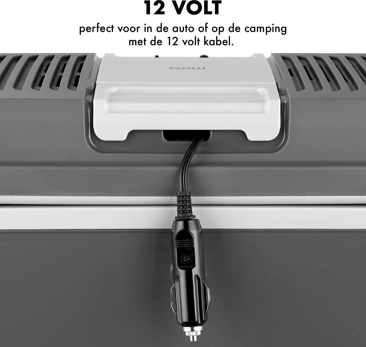 MOA - Thermo-elektrische Koelbox - Met Verwarmingsfunctie - 12V En 230V - 22 Liter - Grijs -ECW22 - Afbeelding 2