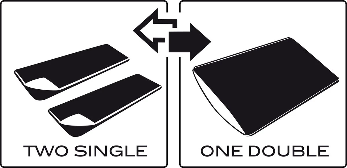 NOMAD® Blazer Slaapzak | 205x80cm Blauw | Lichtgewicht & Kwalitatief | Slaapzak | Incl Hoes - Afbeelding 2