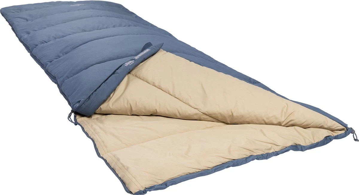 NOMAD® Blazer Slaapzak | 205x80cm Blauw | Lichtgewicht & Kwalitatief | Slaapzak | Incl Hoes - Afbeelding 4