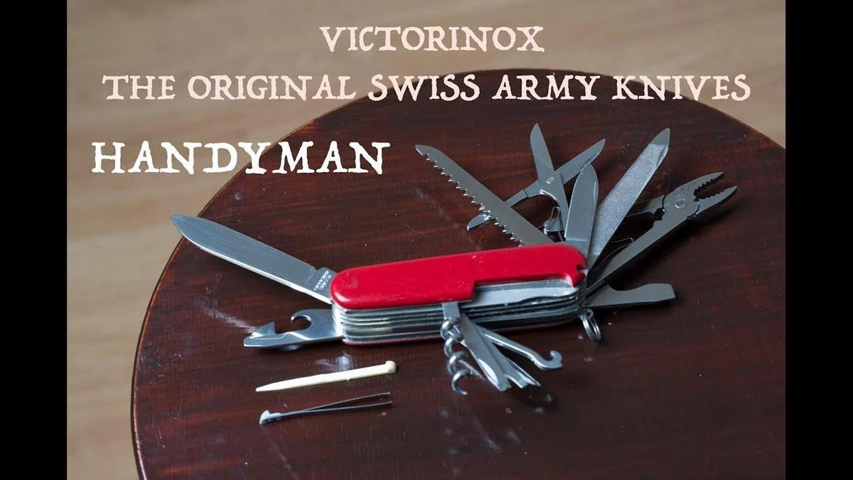 Victorinox Swiss Army Handyman Multitool 23 Functies Rood - Afbeelding 5