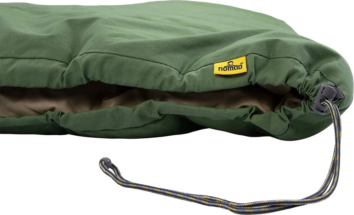 NOMAD® Blazer Slaapzak | 205x80cm Groen | Lichtgewicht & Kwalitatief | Slaapzak | Incl Hoes - Afbeelding 4