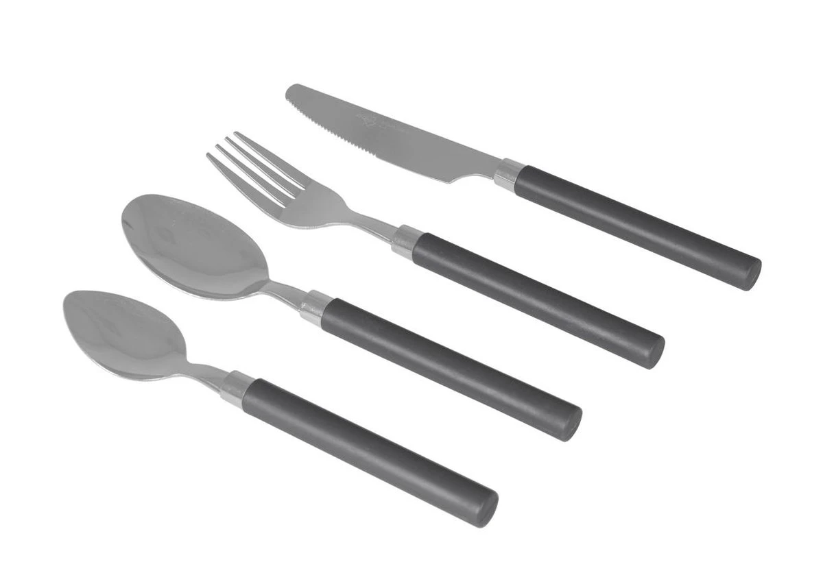 Bo-Camp - Bestekset - In Mandje - 24-Delig - 6 Persoons - Afbeelding 2