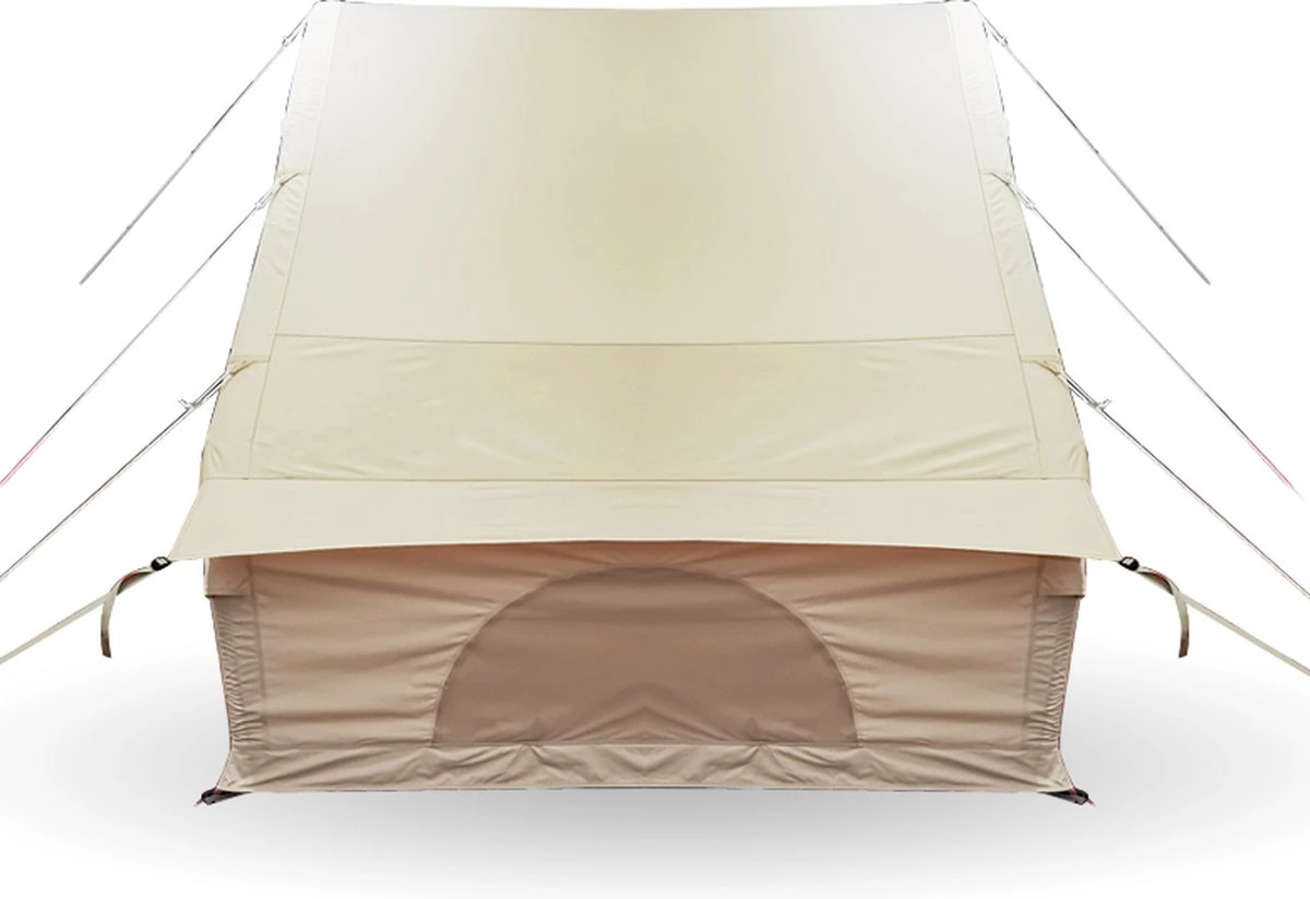 Opblaasbare Vier Persoons Tent Beige 300x200x210 Cm - Afbeelding 2
