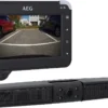 AEG RV 4.3 Achteruitrijcamera Op Zonne-energie, Draadloos, Digitaal, Parkeer-/rangeerhulp, Met Radiozender, Lcd-dual-display, Waterdicht, Nachtzicht