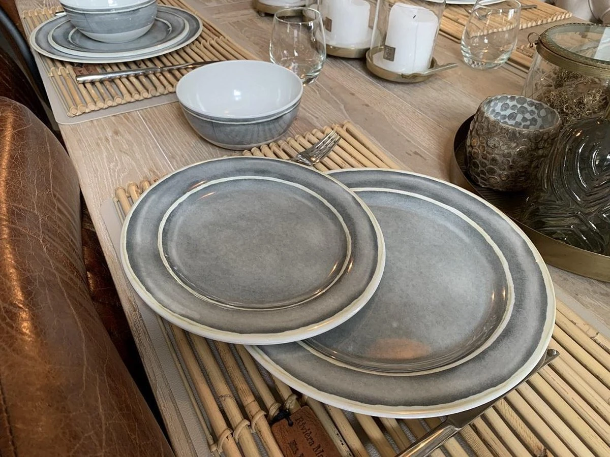 RJRQuality Camping Servies - 12 Delig – 100% Melamine Servies Set – Campingservies – Melamine Borden - Afbeelding 6