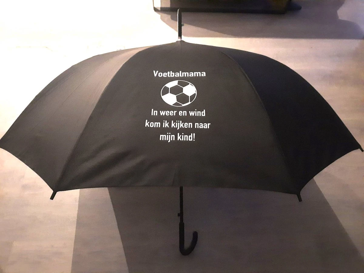 Falcone - Luxe Paraplu - Windproof - Ø 101 Cm - Zwart - Afbeelding 3