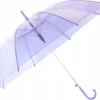 Paraplu - Opvouwbaar - Transparant Paars - Doorzichtige Paraplu - Ø107cm