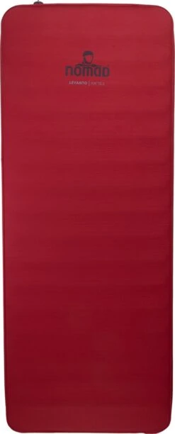 NOMAD® Levanto XW 10.0 Slaapmat | Zelfopblazende Mat Rood | 198x76x10cm | Lichtgewicht & Kwalitatief | Incl Hoes