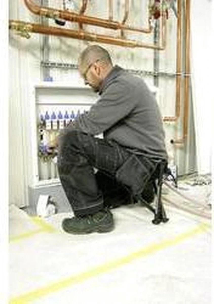 Walkstool - 3-Poots Krukje - Comfort 55 Cm - Verstelbaar - Zwart - Afbeelding 7