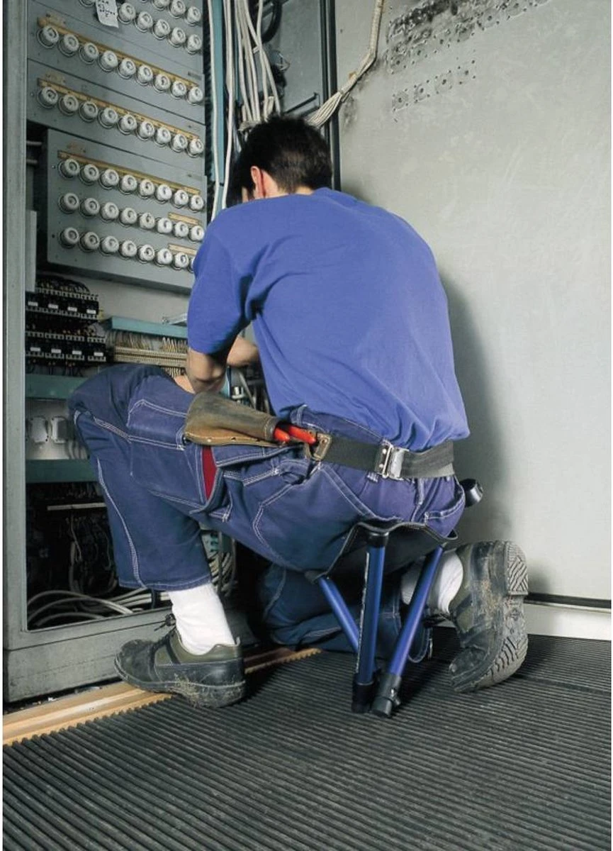 Walkstool - 3-Poots Krukje - Comfort 55 Cm - Verstelbaar - Zwart - Afbeelding 13