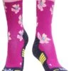 Wandelsokken - Molly Socks - Gladios Flower Socks - Maat 36-41- Gladiolen - Hiking - Sokken - Bamboo - Bamboe Sokken - Hypoallergeen - Antibacterieel - Leuke Sokken - Wandel Accessoires - Wandelen - Cadeau Tip