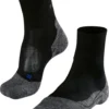 FALKE TK2 Explore Cool Short Wandelen Anti Blaren Functioneel Garen Heren Sportsokken Zwart - Maat 44-45